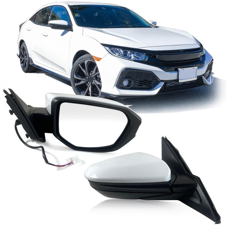 DREAMSEEK SIDE MIRROR COVER COMPATIBLE WITH HONDA ACCORD 20082017 THE 8TH 9TH GENERATION REARVIEW WING CAPS ABS EXTERIOR CARBON FIBER PATTERN DECORATION PROTECTOR