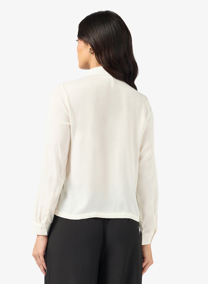 فيرو مودا قميص بأزرار وأكمام طويلة من في إم جريتشن - Image 2