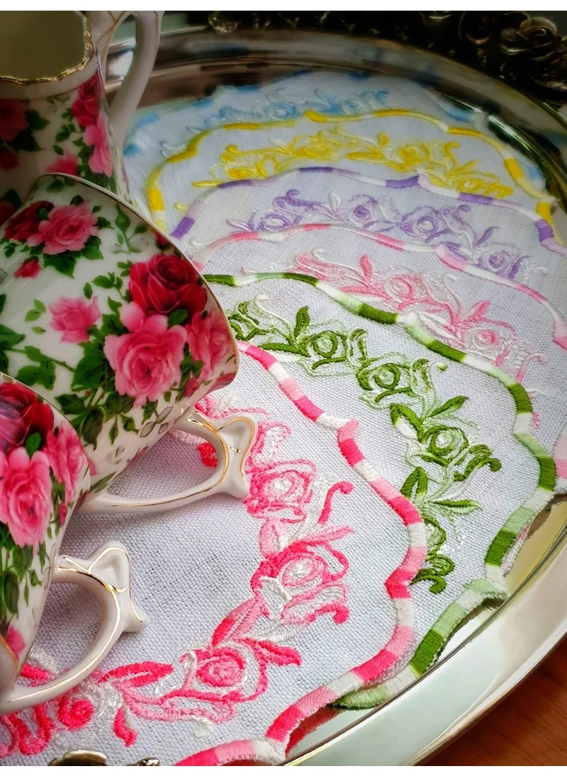 Tanem Home Gardenia Fabric Coaster