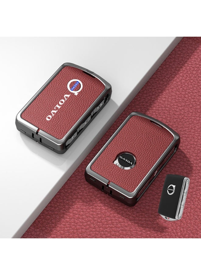 Volvo High end car key protection case suitable for Volvo's new xc60/xc40/s60/s90/xc90/v60/v90 car key shell case - Image 1