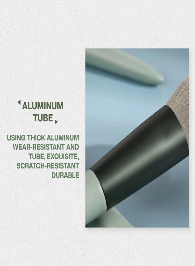 MF® Soft Fluffy Makeup Brushes, Kabuki Liquid Foundation Powder Concealers Eye Shadow 13 Pcs Brush Set Professional Blush, Face Powder, Highlighter, Contour, Blending Eyebrow Eyeliner. - Image 3