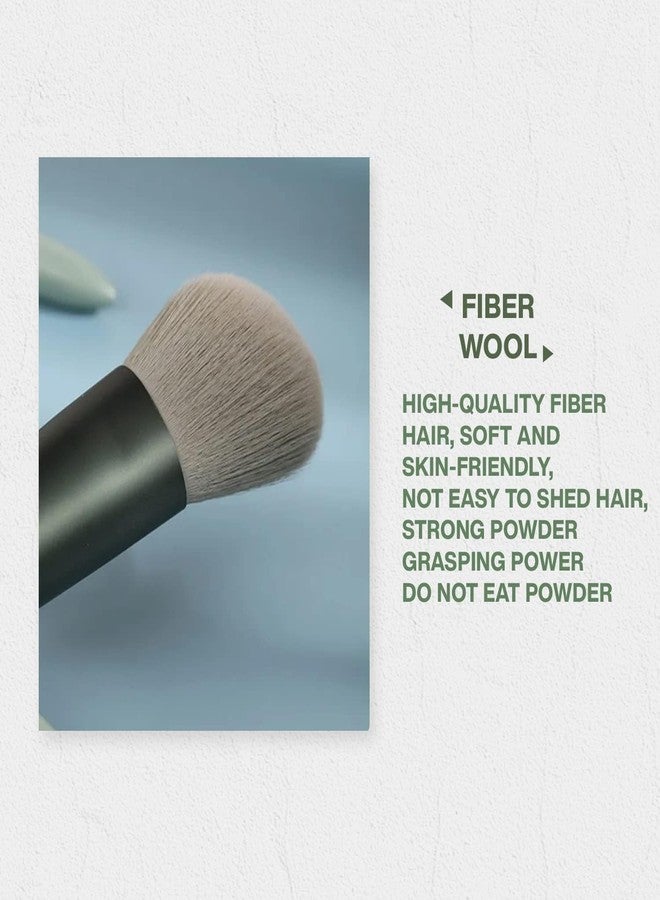 MF® Soft Fluffy Makeup Brushes, Kabuki Liquid Foundation Powder Concealers Eye Shadow 13 Pcs Brush Set Professional Blush, Face Powder, Highlighter, Contour, Blending Eyebrow Eyeliner. - Image 2