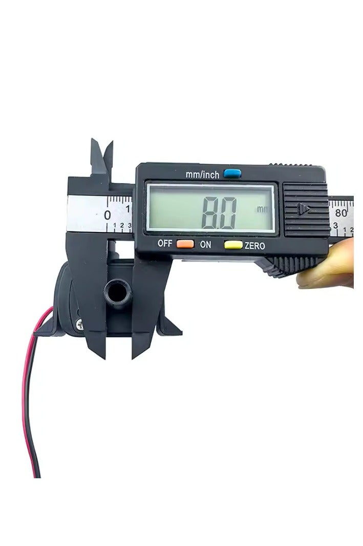 12V DC Submersible Water Pump – Mini Quiet Motor Pump for Aquarium, Fountain, Hydroponics, Fish Tank & Garden Use  - Image 3