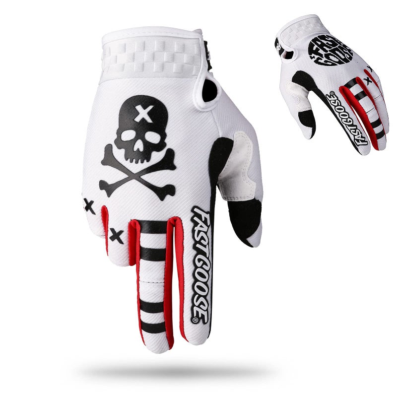 FASTGOOSE Dirt Bike Motorcycle Gloves - Motocross, Motorbike & ATV Off Road Racing Sports Cycling Glove - Image 1