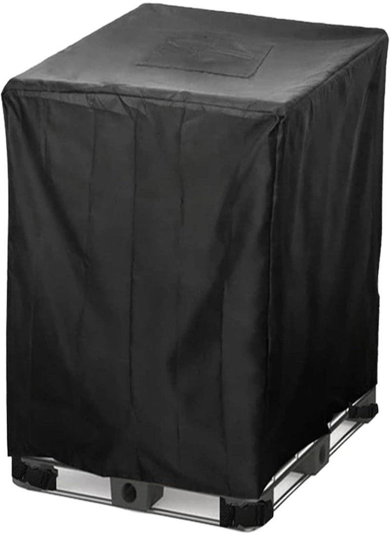 GGOOT - IBC Water Tank Cover 1000L, Rain Water Tank Cover, Water Tank Dust Cover, 1000L IBC Container Cover, Protective IBC Tote Cover, 1000L IBC Tank & Rainwater Container Fittings - Image 1