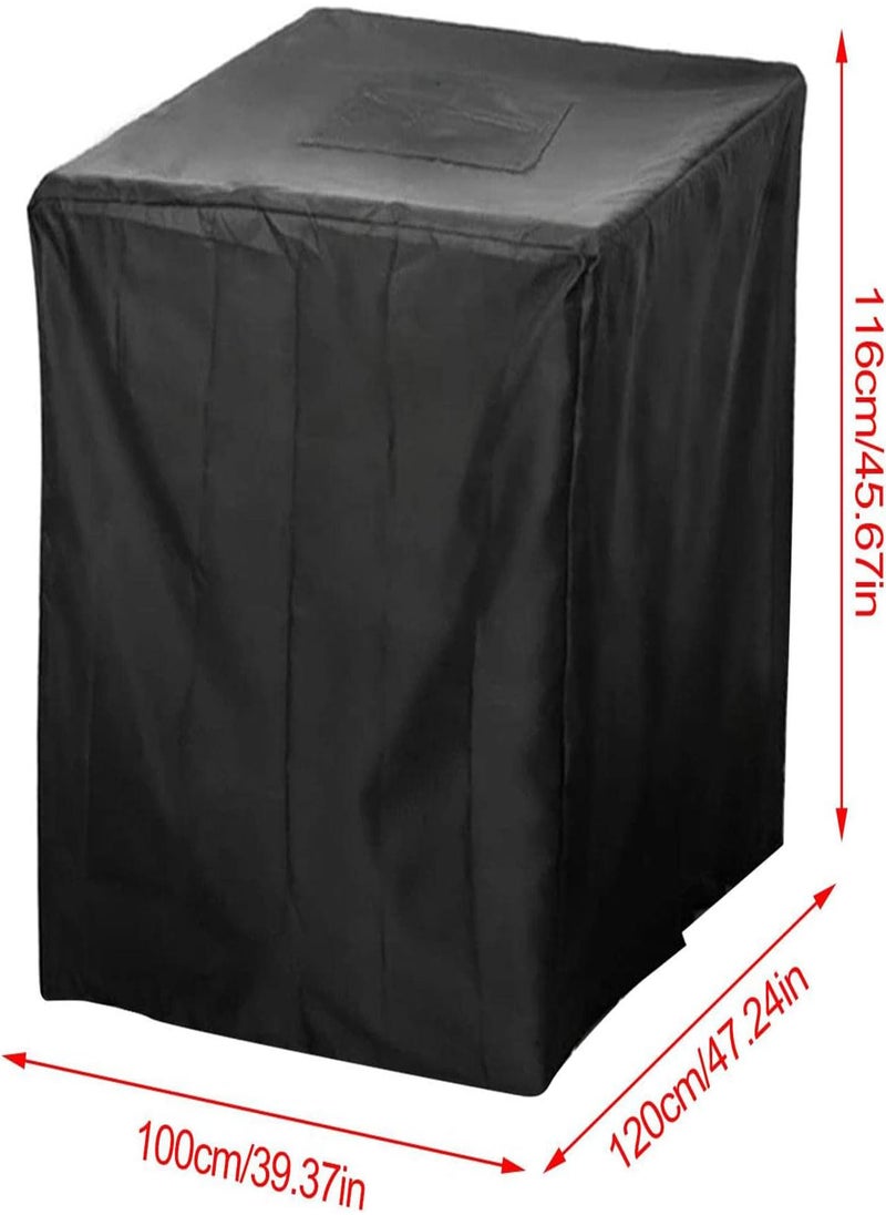 GGOOT - IBC Water Tank Cover 1000L, Rain Water Tank Cover, Water Tank Dust Cover, 1000L IBC Container Cover, Protective IBC Tote Cover, 1000L IBC Tank & Rainwater Container Fittings - Image 1