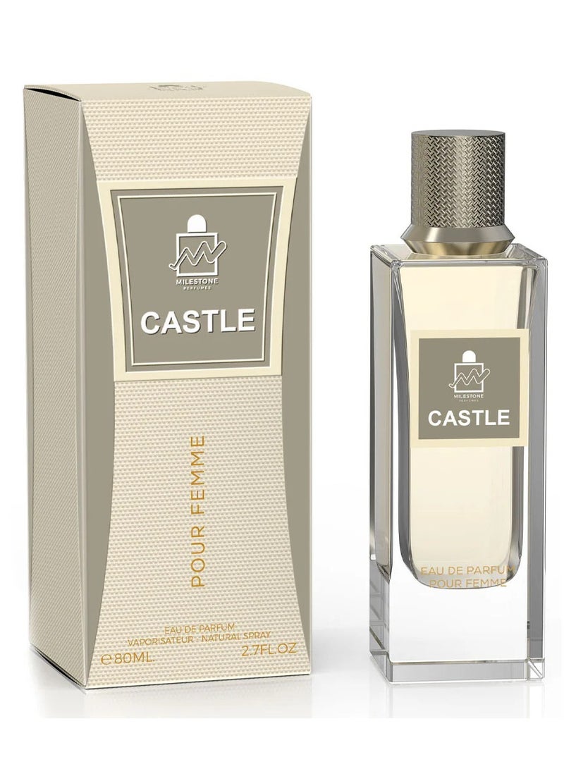 Milestone Castle Eau De Parfum For Women - 80 ML - Image 1