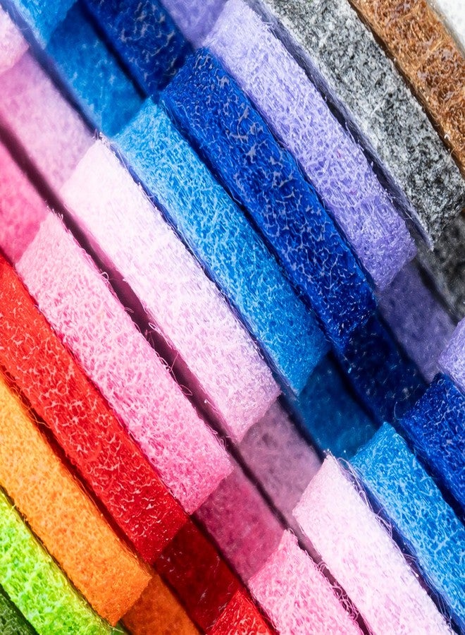مجموعة سمر راي من 12 قطعة من قواعد الأكواب المصنوعة من اللباد متعدد الألوان والمقطوعة بالليزر، مقاس 4 بوصات، ديكور منزلي/مطبخي فريد - Image 5