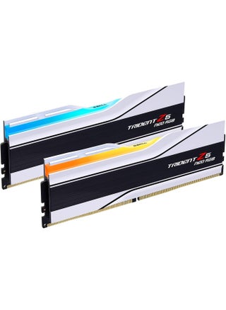 ذاكرة G.SKILL Trident Z5 Neo RGB DDR5، سعة 32GB (2x16GB)، بسرعة 8000MT/s، CL38، دعم AMD EXPO، ثنائية القناة، جهد 1.45V، تصميم أبيض مع إضاءة RGB – F5-8000J3848H16GX2-TZ5NRW - pzsku/Z2B89531C162BEA873D3EZ/45/1750324505/137e3b5c-5b69-4d25-b89d-11d14a079c91