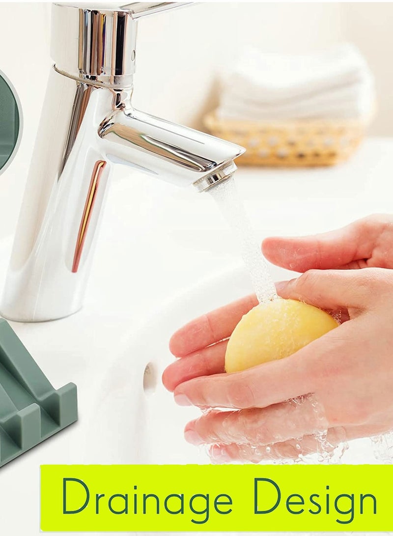 2 Pack Drainage Soap Dishes - Perfect for Kitchen, Bathroom, Camping & Gym Accessories - Image 2