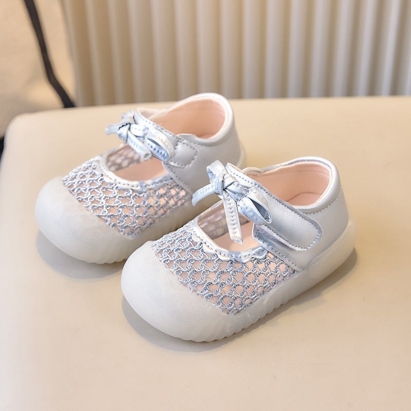 Mesh Sneakers Lightweight Flexible Sole Walking Shoes For Kids Indoor And Outdoor Activities - Image 1