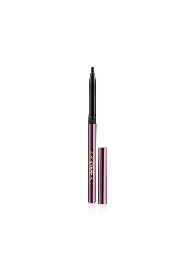DAZLLER Eterna Blackfinity Kajal 0.35G Matte Ultracreamy Texture Rich Color Payoff 8Hr Power Stay Waterproof Smudgefree Enriched With Herbal - Image 1