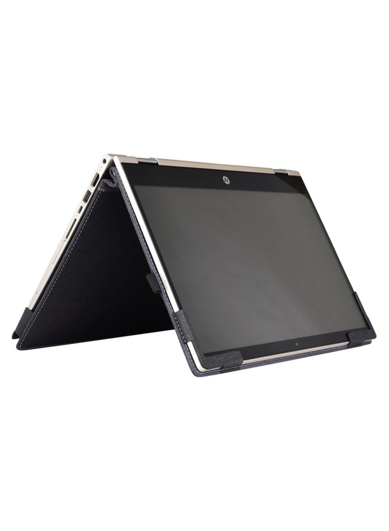 general حافظة حماية متوافقة مع أجهزة الكمبيوتر المحمول HP Pavilion X360 مقاس 14 بوصة 14S-CR 14-dh 14m-dw 14m-cd 14s-cr 14-cd، غطاء حماية لجهاز الكمبيوتر المحمول من جلد البولي يوريثان - Image 5