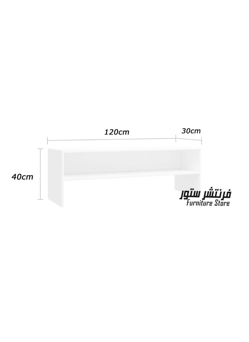 Generic - Modern TV unit - height 40 cm - width 110 cm - depth 28 cm, from Furniture Store. - Image 1