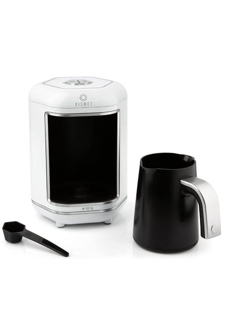 Turkish Coffee Maker Kismet K 605 White A Machine Using technology that prevents overflow automatically