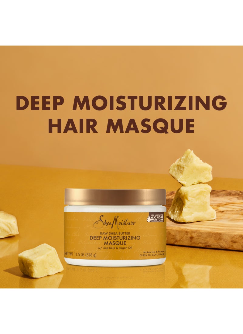 SheaMoisture Raw Shea Butter Deep Treatment Masque 326grams - Image 5