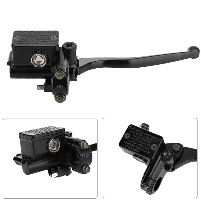 Brake Master Cylinder: Aluminum ABS Construction - Long Service Life Right Brake Cylinder for Suzuki King Quad 250, Quadracer 250 - Image 1