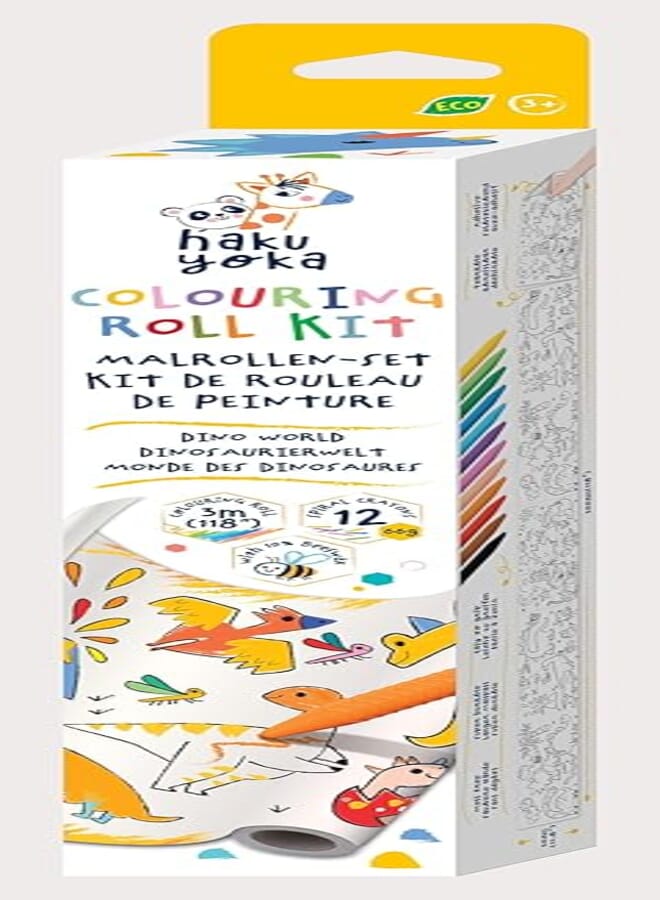 Avenir Coloring Roll- Dino World