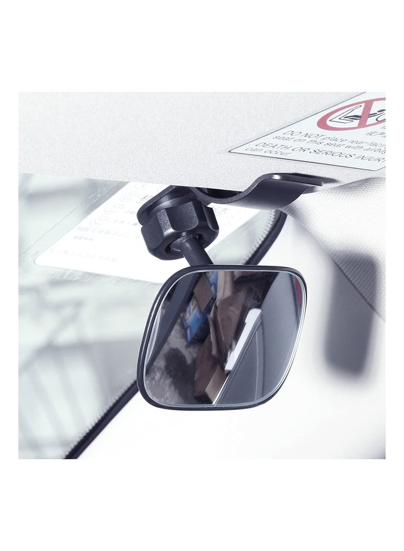 KASTWAVE Baby Car Mirror for Rear View, Shatterproof Baby Backseat Mirror with Clip 360 Degree Adjustable Safety Car Seat Mirror for Back Seat Rear Facing Infant Clear Wide Vision Rear Facing Car Seat Mirror - Image 4