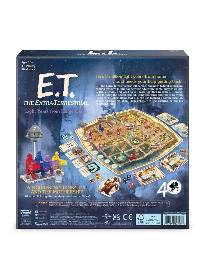 Funko Funko ET The Extra-Terrestrial: Cooperative Family Board Game Ages 10 and Up 2-4 Players  - Image 2