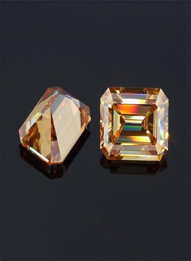 GEMS RIVER Yellow Sapphire Pukhraj 7.25 Ratti GGTL Certified from Sri Lanka (Ceylon) Natural Original Good Quality Loose Gemstone (AB300) - Image 2