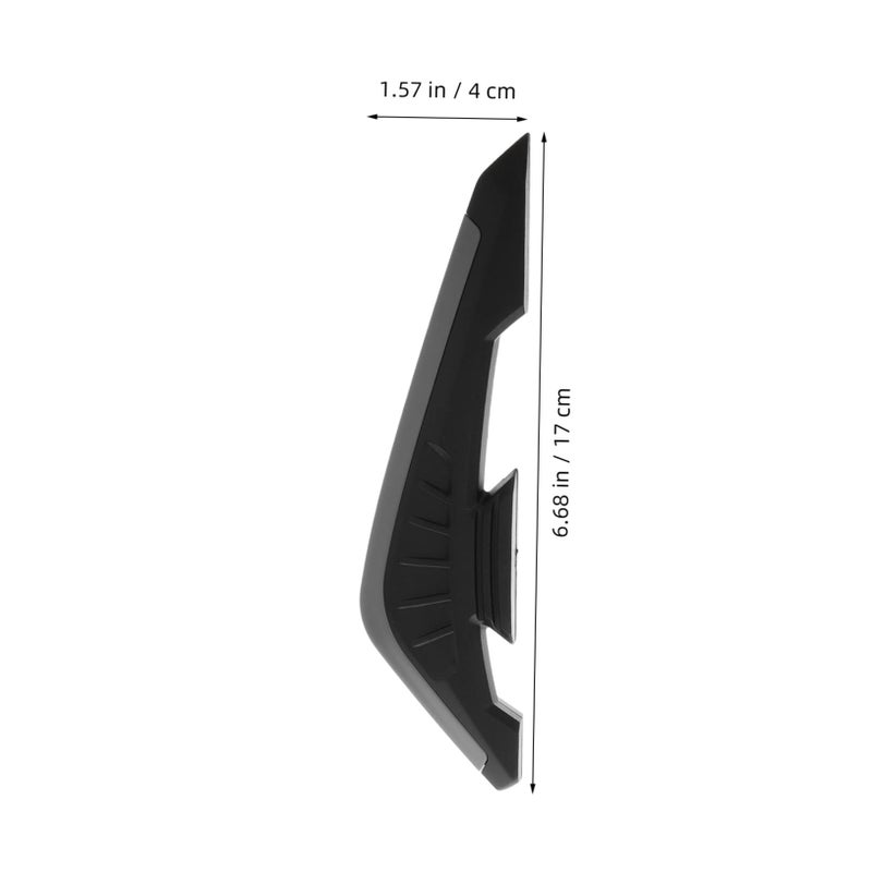 Motorcycle Side Wing Spoiler Aerodynamic Fairing Easy Installation Robust Design Grey - Image 3