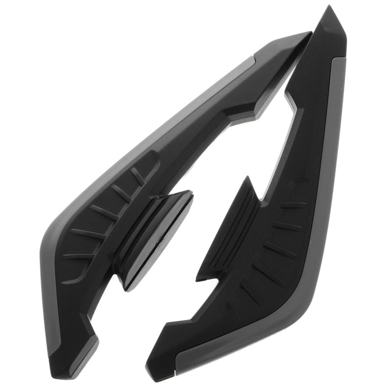 Motorcycle Side Wing Spoiler Aerodynamic Fairing Easy Installation Robust Design Grey - Image 2