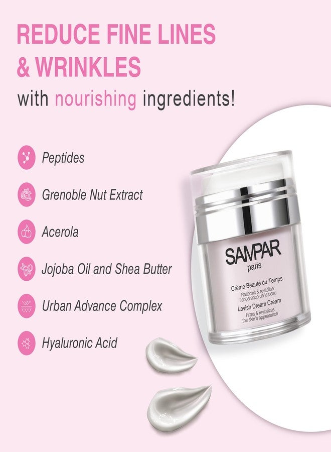 SAMPAR Lavish Dream Cream - Anti-Aging Facial Moisturizer - Daily Moisturizer for Wrinkles & Fine Lines - Hydrating, Protecting, & Restoring Youthful Glow - Improves Skin Texture & Elasticity - Image 5