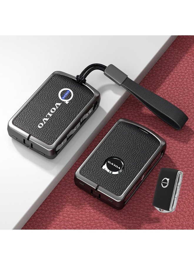 Volvo High end car key protection case suitable for Volvo's new xc60/xc40/s60/s90/xc90/v60/v90 car key shell case - Image 1