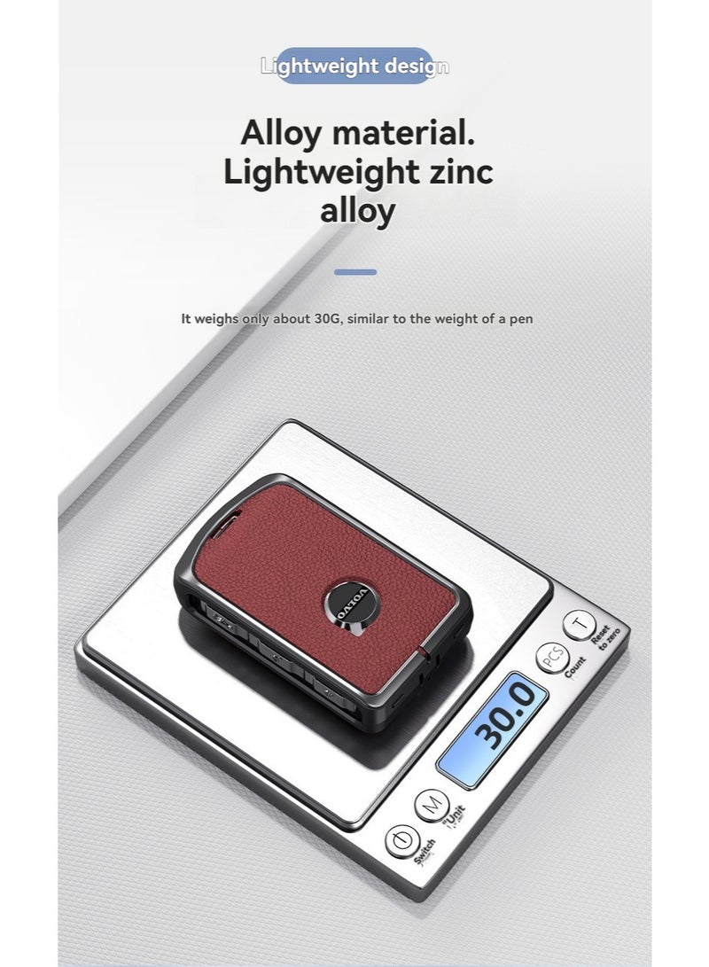 Volvo High end car key protection case suitable for Volvo's new xc60/xc40/s60/s90/xc90/v60/v90 car key shell case - Image 5