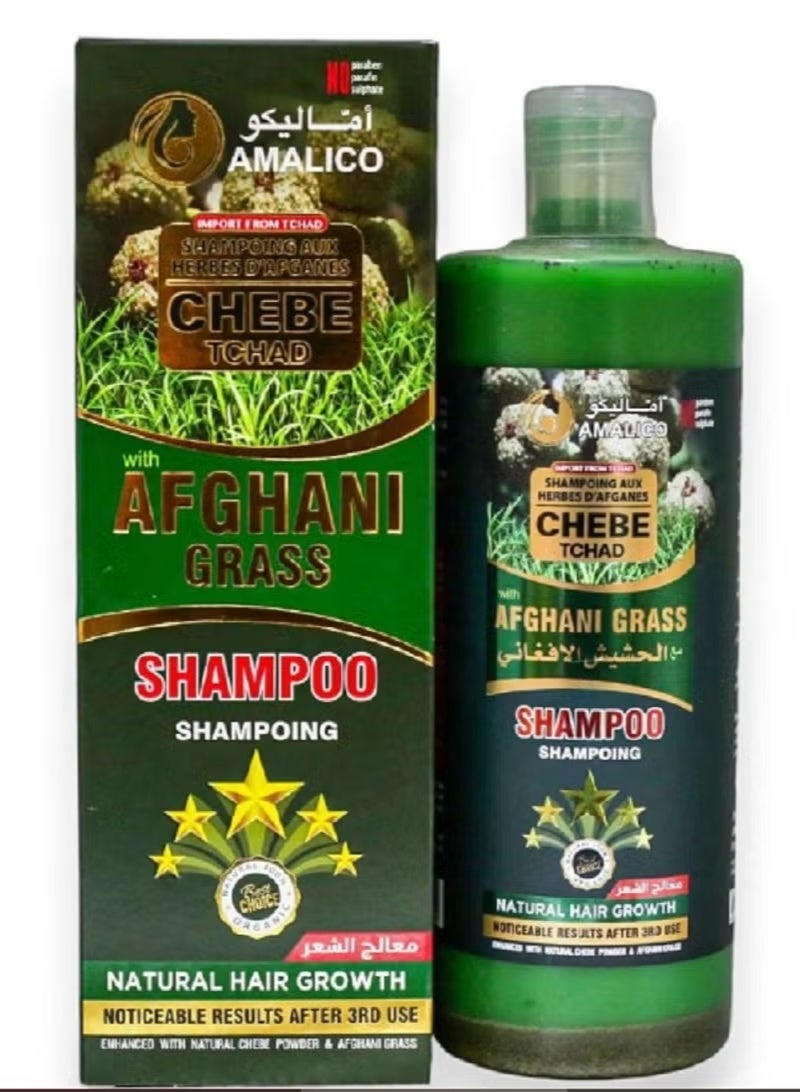 AMALICO Chebe Tchad With Afghani Grass Shampoo 500ml