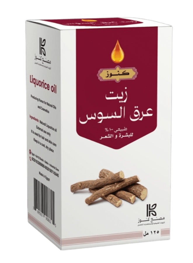 زيت عرق السوس للشعر والبشرة 125 مل