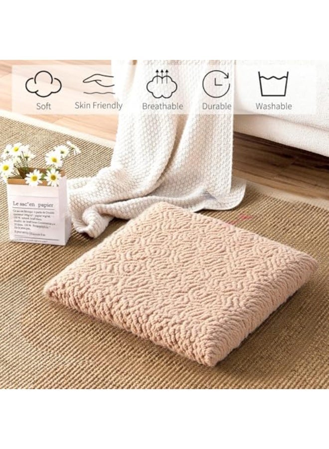 Square dining chair cushion, suitable for kitchen chairs, non-slip, washable, removable, also suitable for living rooms and offices. - Image 2