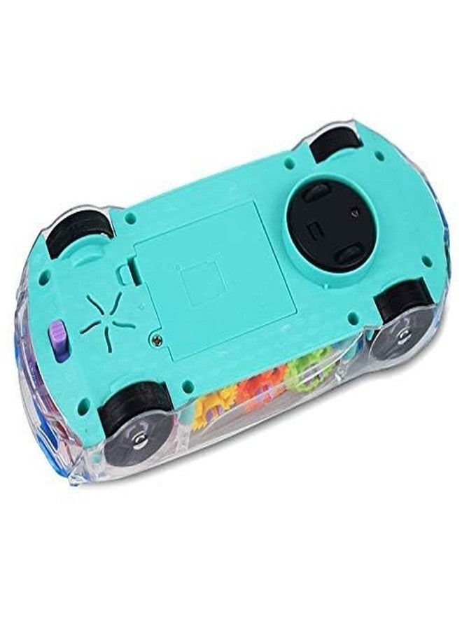 RPC99 Car Toy with Flashing Lights for Kids, 3D Lights Transparent360 Degree Rotating 3D Transparent Concept Toy Car for 2 to 5 Year Kids, Multicolor Boys & Girls, Multicolor - Image 4