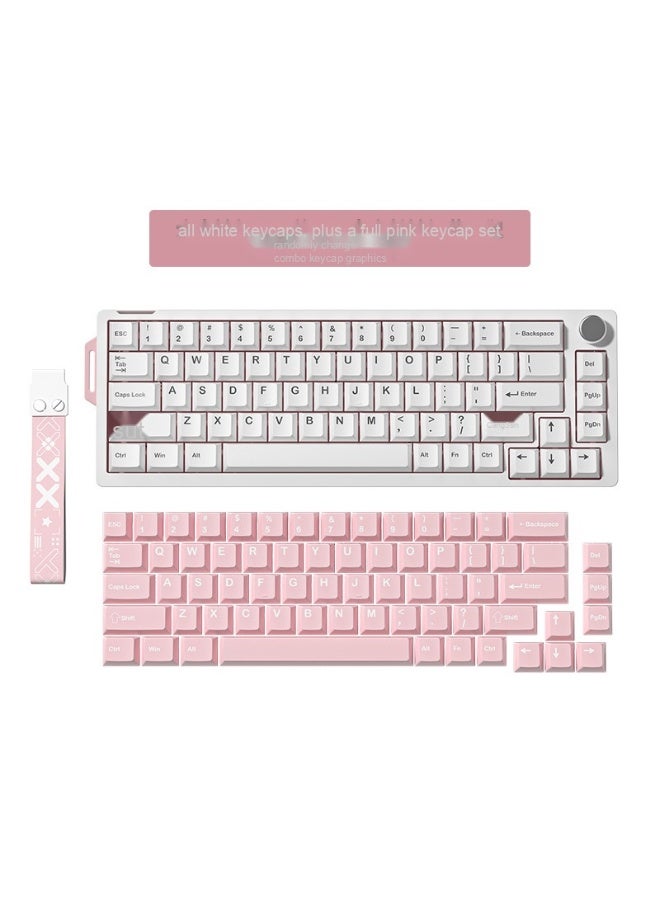 كيبورد ميكانيكي سلكي FURYCUBE V68 RGB مع إضاءة موسيقية