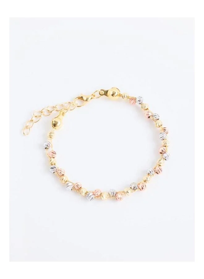 Mixed Top-Style Adjustable Bright Bracelet.