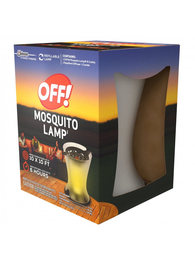 OFF! Refillable Mosquito Lamp, Repels Mosquitoes up to 10 x 10 feet, Protection for up to 6 Hours, 1 Count - Image 2
