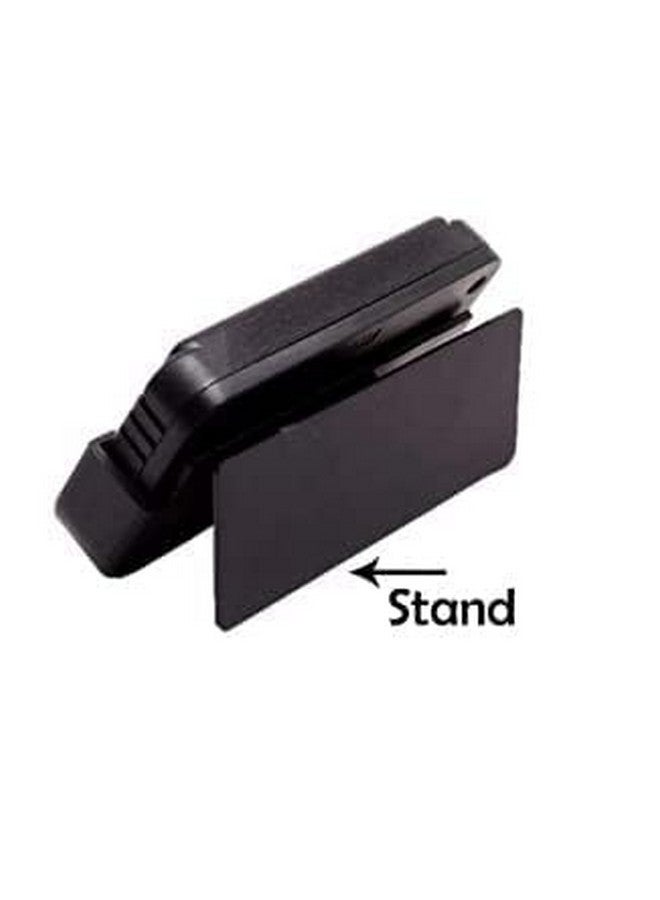 ROYALS ساعة تنبيه مكتبية لسيارة رويالز مع ساعة توقيت ووقوف مرن، ساعة رقمية، سوداء | ساعة صغيرة للمكتب - Image 2