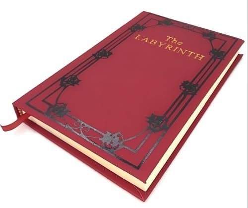 Costumebase The Labyrinth Sarahs Red Book Full Novel Replica Movie Prop Book 1 Set 1 Item 1 Piece PVC Free 228 Pages 7 Female Vintage - Image 1