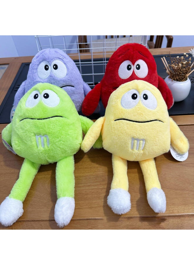 Eight-inch Plush Toys Doll Machine Stuffed Dolls Wedding Spray Activity Gifts Mini Doll Machine Toy-Specifications:M Beans 】-Color:20-25cm - Image 1