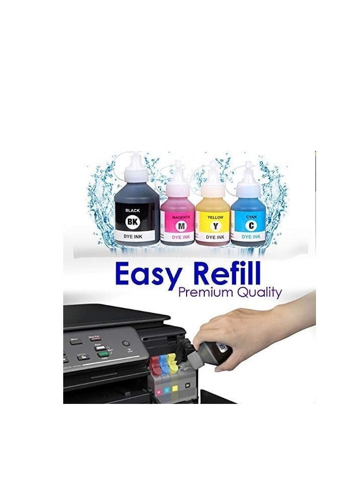 Terabyte خراطيش حبر متوافقة GT51 GT52 لطابعات HP DeskJet GT 5810، GT 5820، 5821، 5822، 310، 315، 316، 319، 410، 415، 416، 419، 720، 750، 790 (عبوات 4) - Image 5