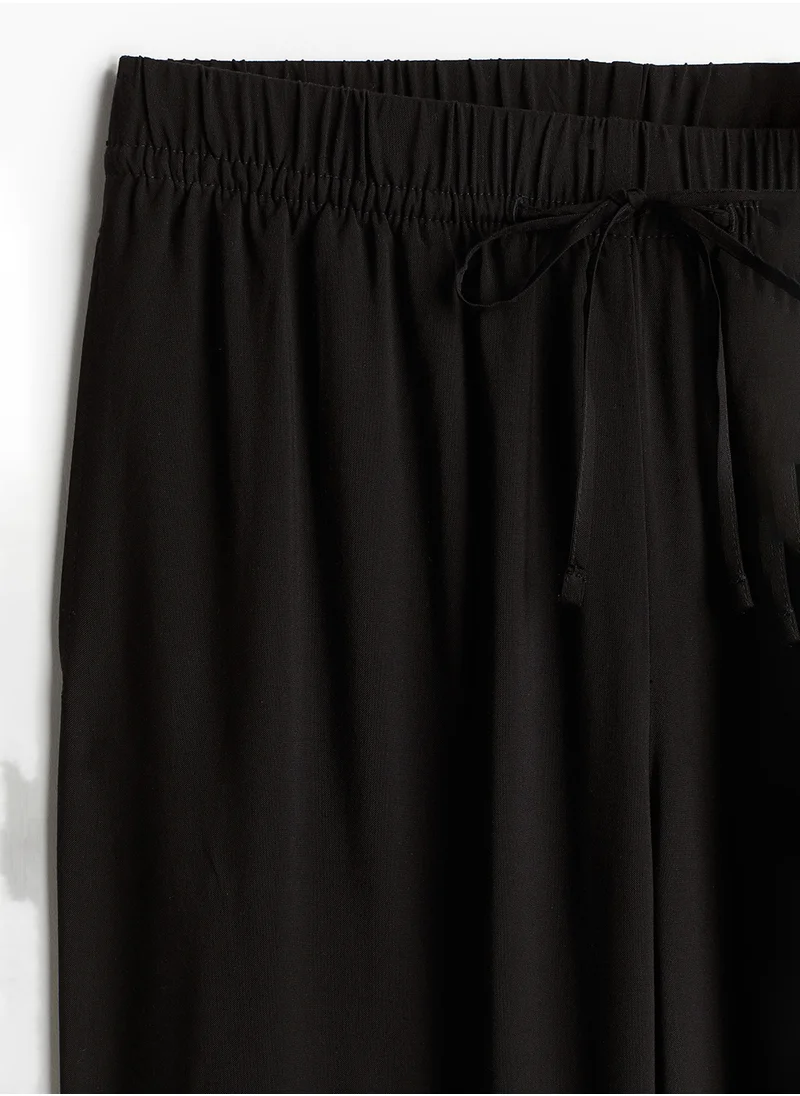 H&M Wide Pull-On Trousers