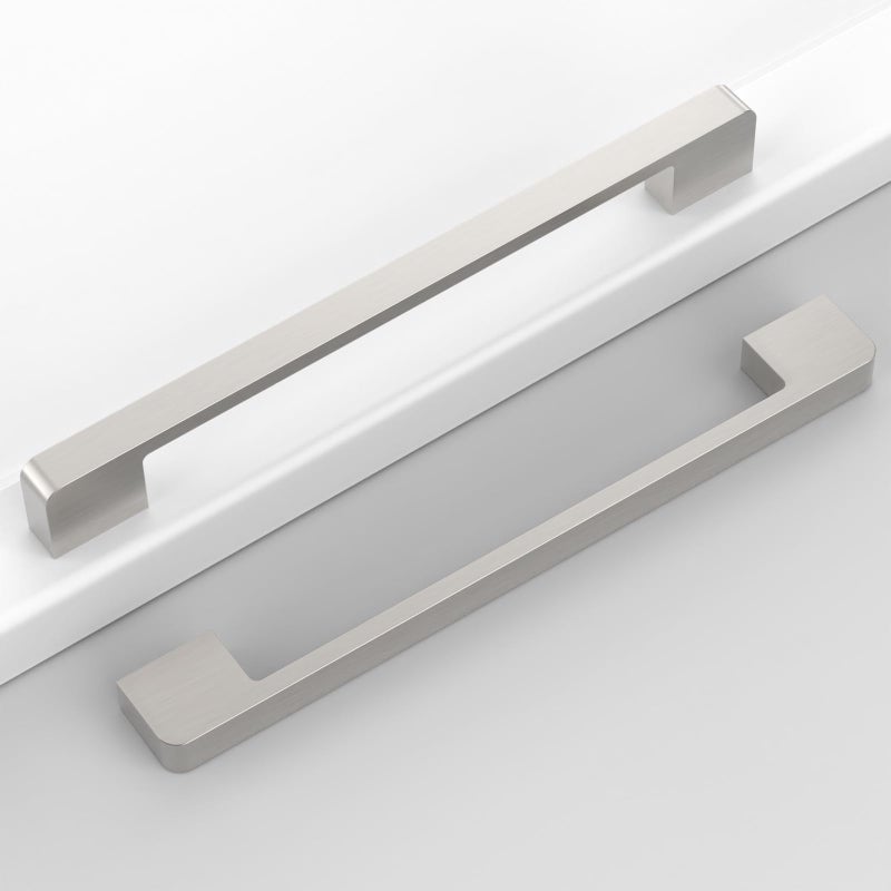 Coinkoly 10 Pack 75192mm Brushed Satin Nickel Cabinet Pulls Kitchen Cabinet Handles Drawer Pulls Cupboard Hardware for Cabinets - Image 2