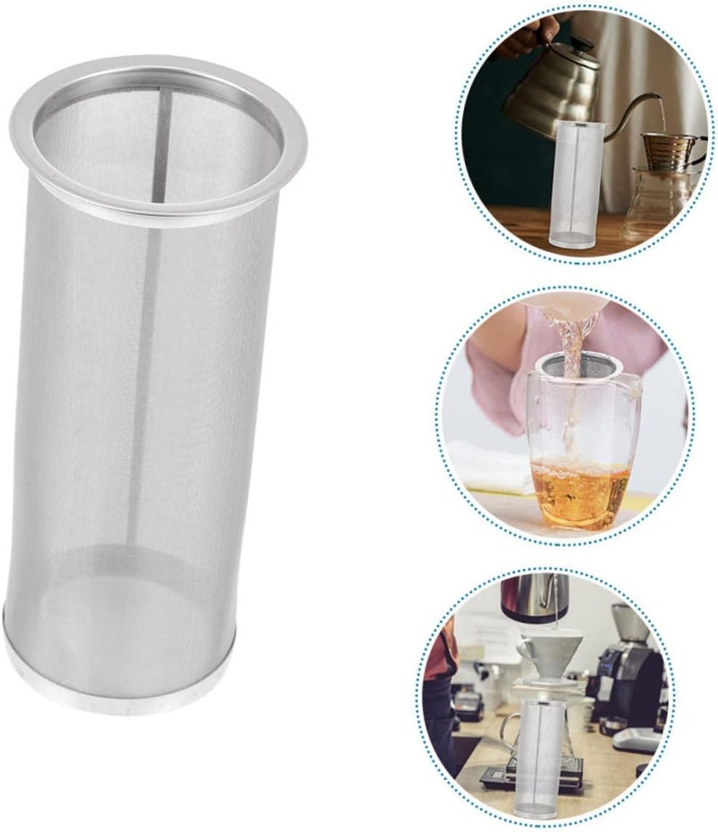 MAGICLULU Stainless Steel Coffee Filter for Jar Wide Mouth Cold Brew Strainer Fine Mesh Screen Easy Clean Reusable Multifunctional Filter for Cold Coffee Brewing - Image 4