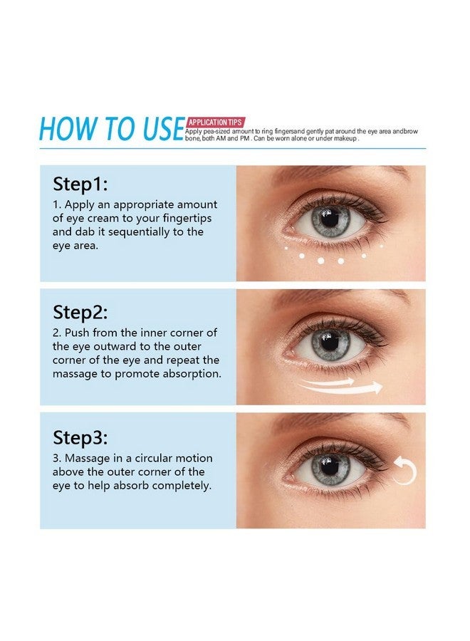 Fovcos Caffeine Eye Serum, Retinol Eye Firming Serum for Dark Circles and Puffiness, Anti Aging Eye Serum with Hyaluronic Vitamin E, Smooth Fine Lines and Hydrate Eye Area - Image 5