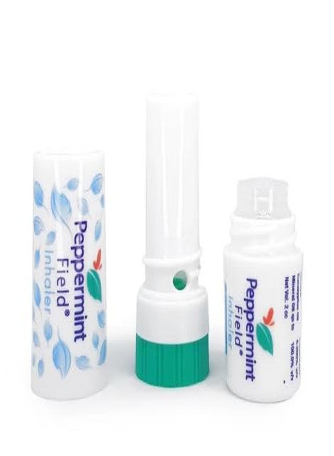 VIRAVIN HOUSEWARE Field Aromatics Peppermint Nasal Inhaler, Set of 2, Natural Relief for Congestion and Cold all color Floral Design./Strong Peppermint Thai Inhaler/Relief Cold Dizzy Sinus Congestion - Image 5