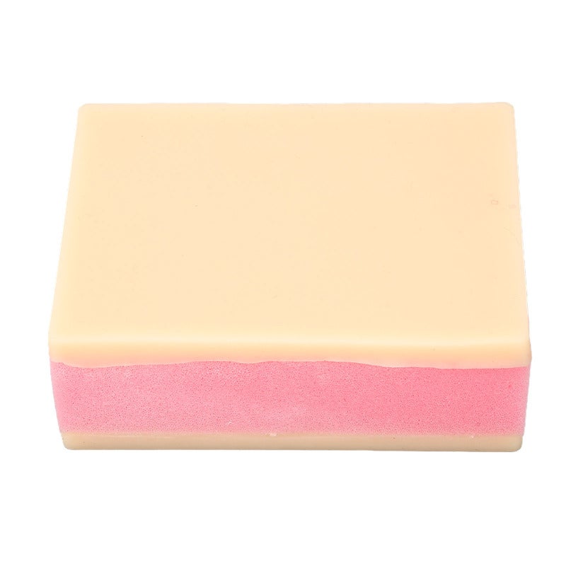 Suture Training Model: Silicone Skin Layers With Sponge Inner Layer - Simulated Touch Multifunctional Surgical Practice Pad for Surgical Training & Injection Practice - Image 5