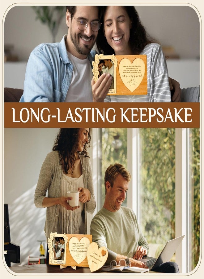 STOFINITY Will You Be My Godparents Proposal Gift - God Parents Presents Proposal Gifts, Godparents Gifts From Godchild, Godparents Picture Frame Ideas Baptism Christmas - Image 5