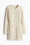 اتش اند ام Pocket-front knitted dress