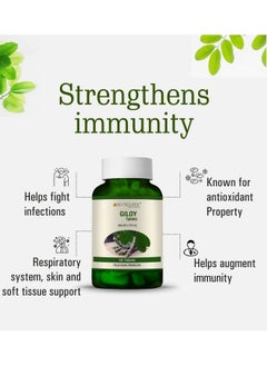 BIO RESURGE LIFE Bio Resurge Giloy Tablets Boosts Immunity Helps Gout Arthritis Dengue Skin Health 750 mg 60  - Image 3
